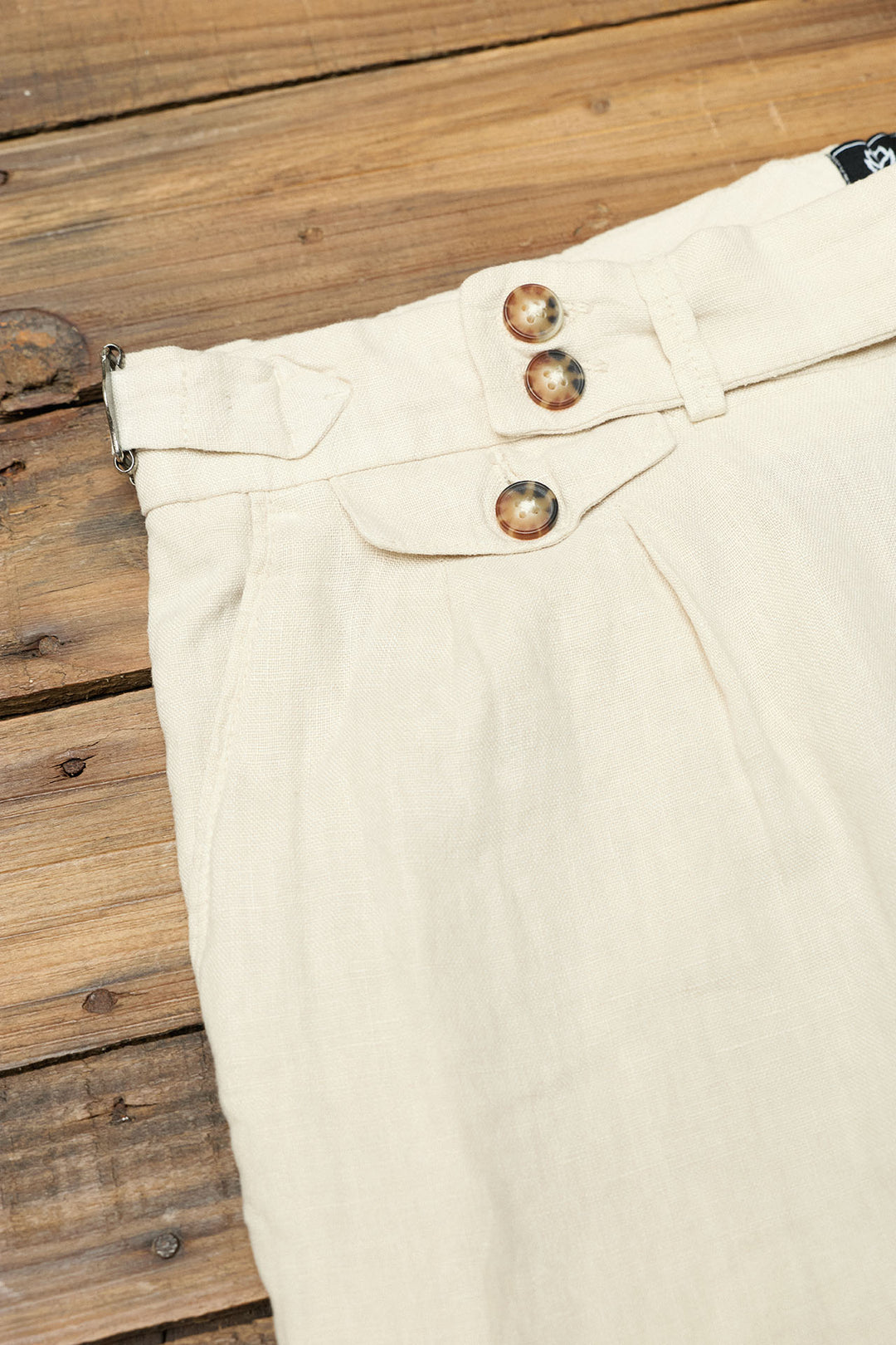 Pantalón Sartorial Lino Hielo