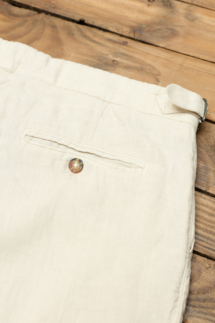 Pantalón Sartorial Lino Hielo