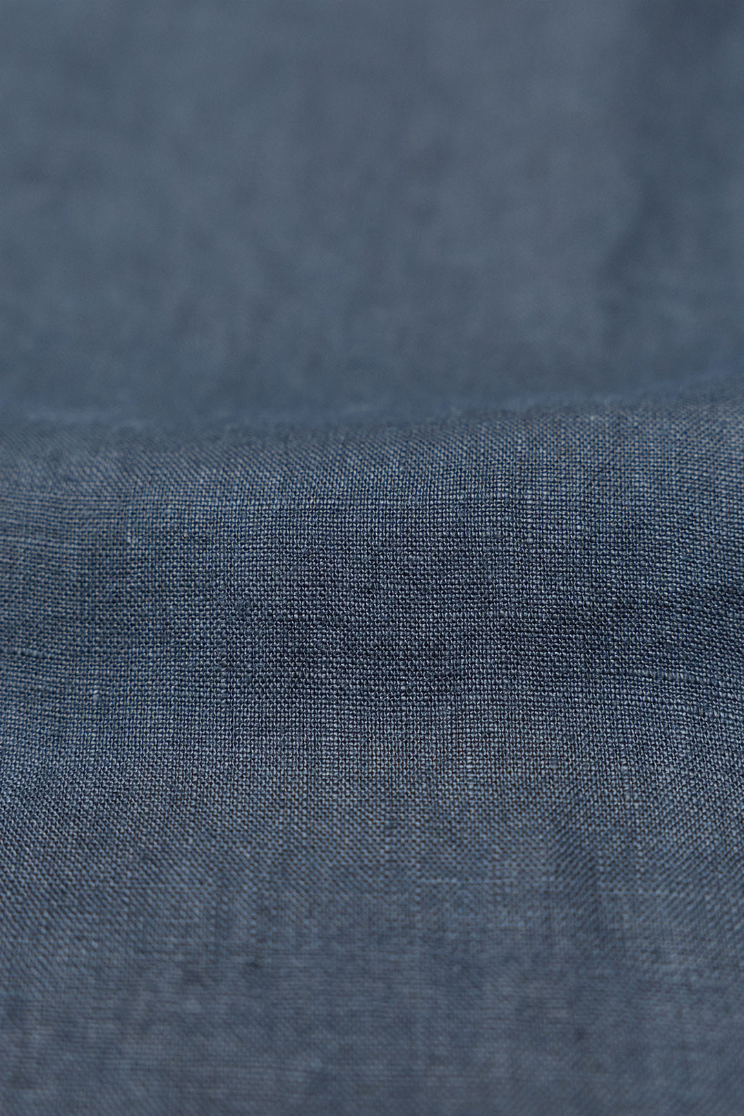 Navy Linen Tailored Trousers