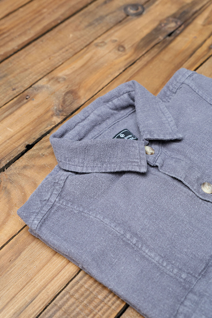 Sobrecamisa Fletcher Lino Cinza