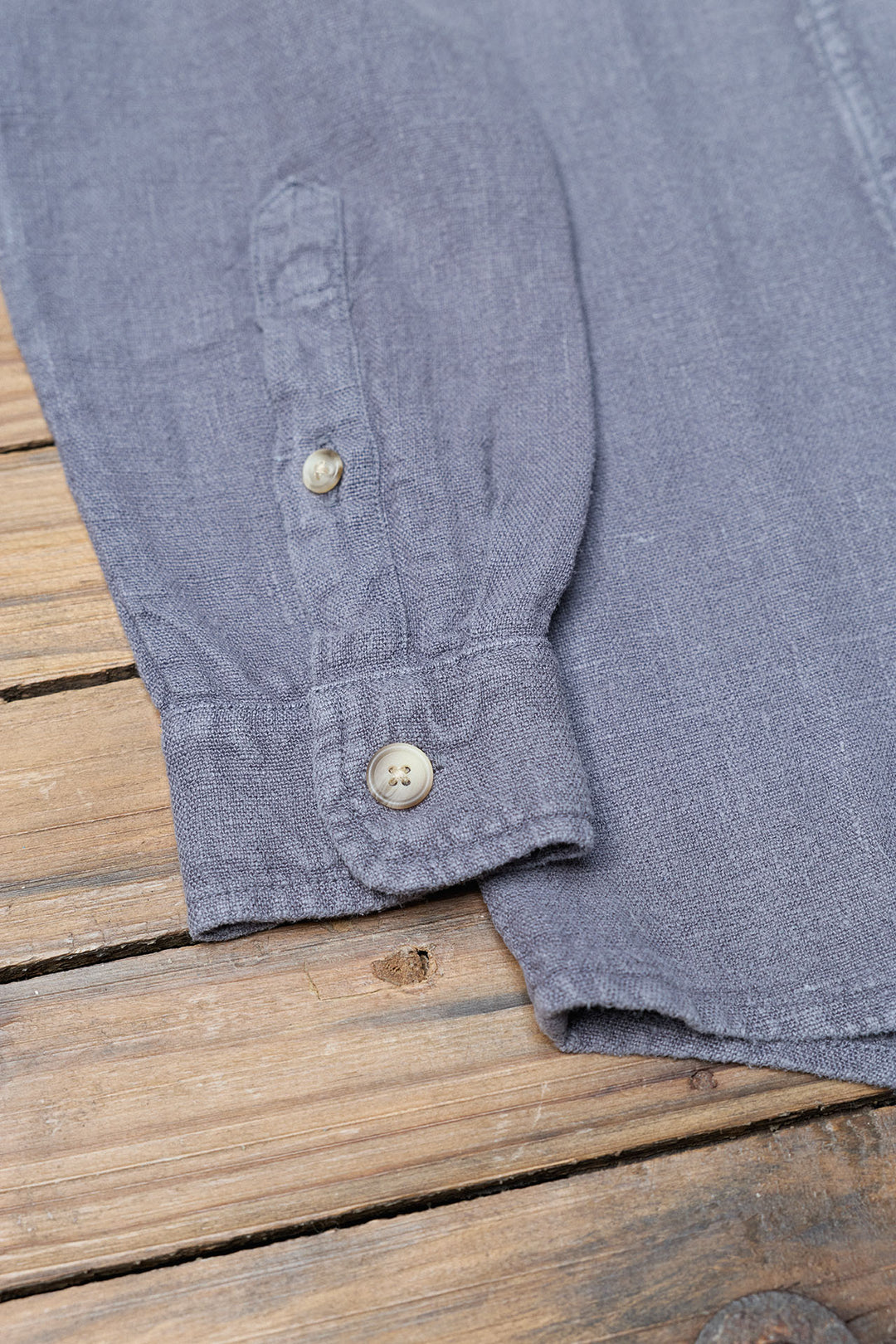 Sobrecamisa Fletcher Lino Cinza