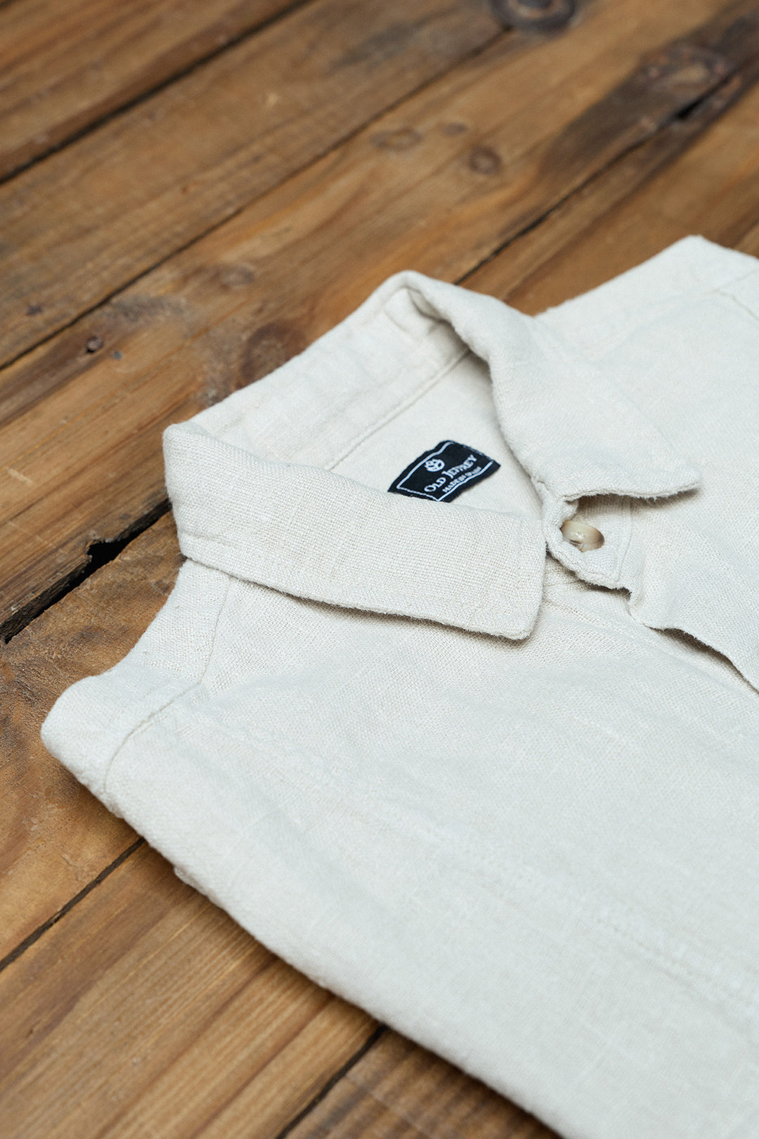 Sobrecamisa Fletcher Lino Beige