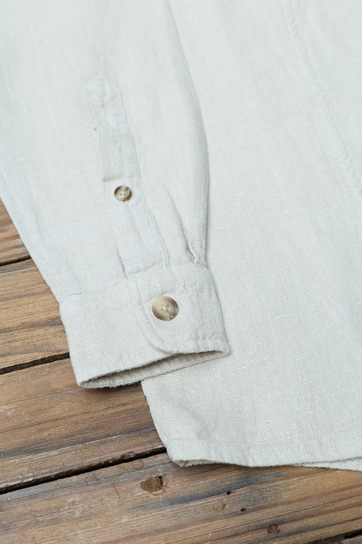 Sobrecamisa Fletcher Lino Beige