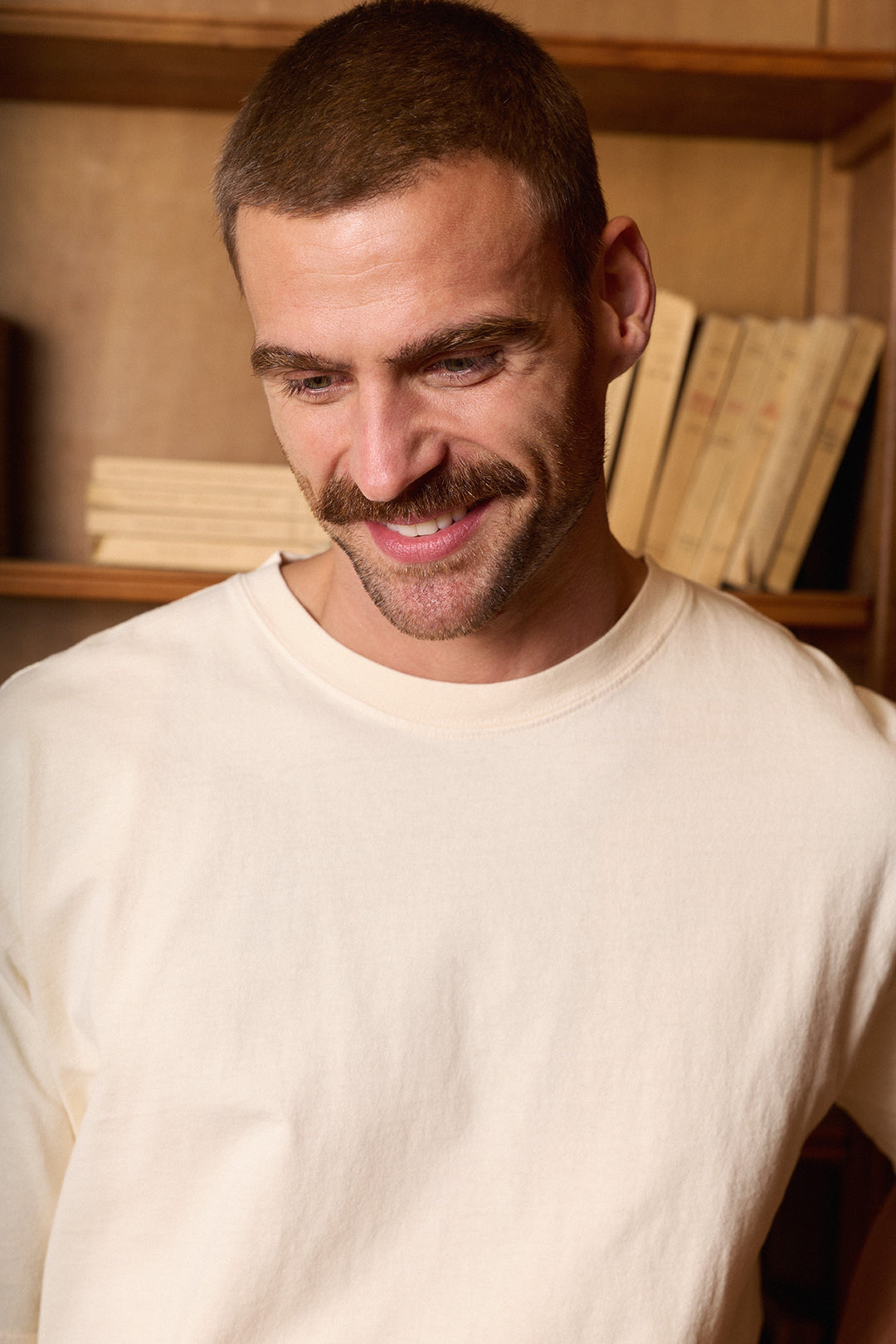 Camiseta Lisa Blanco Roto