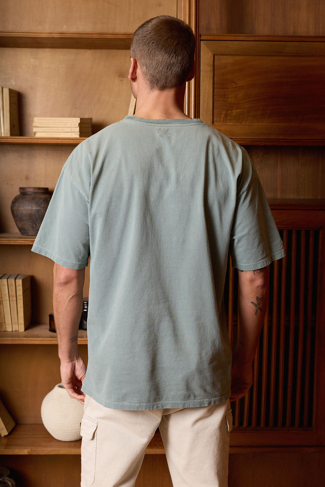 Camiseta Lisa Verde Shaka