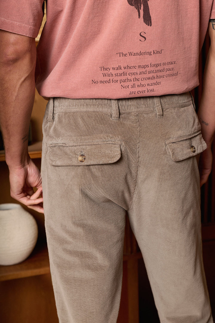 Pantalón Pana Cintura Goma Topo