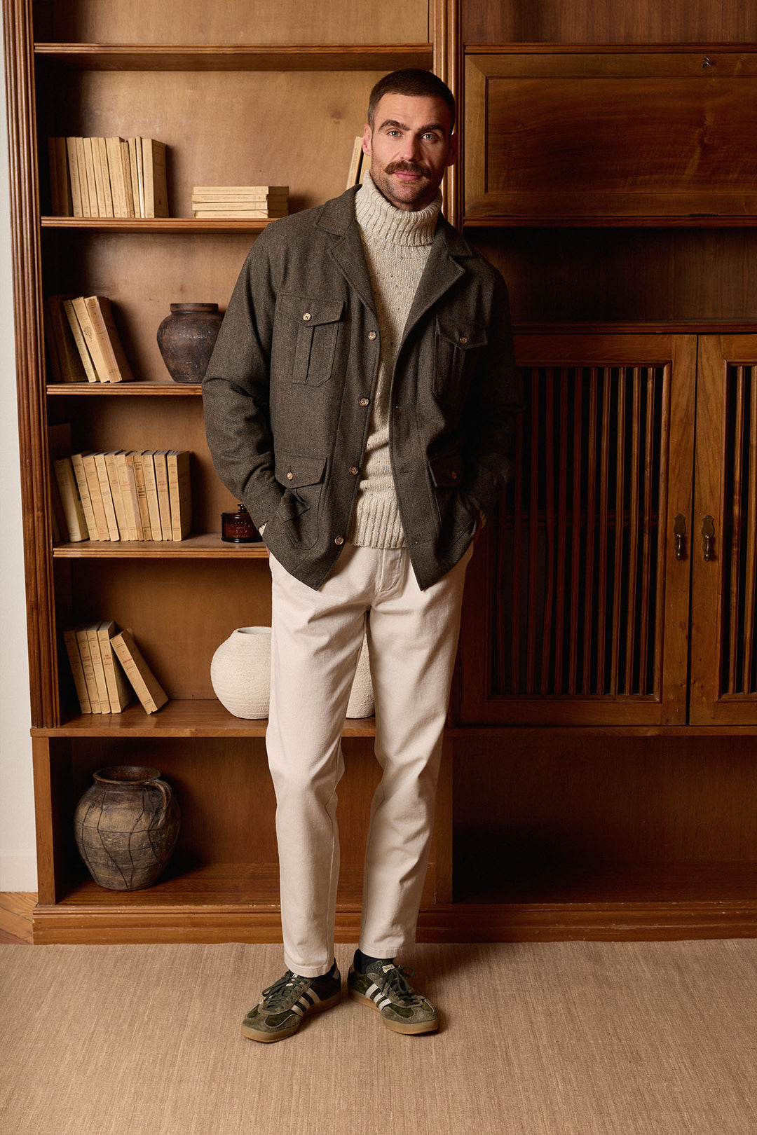 Sobrecamisa Espiga Verde