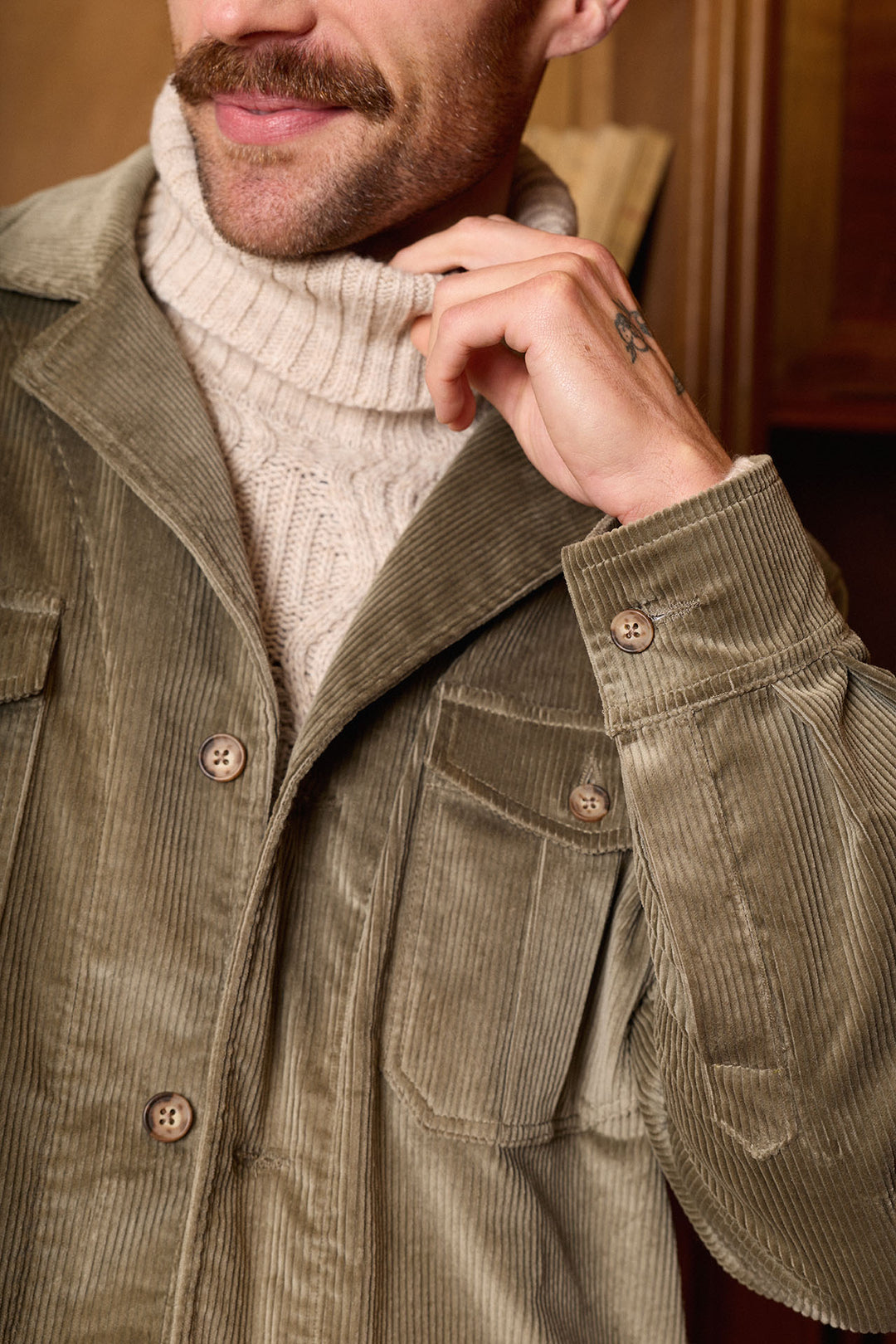 Sobrecamisa Pana Verde