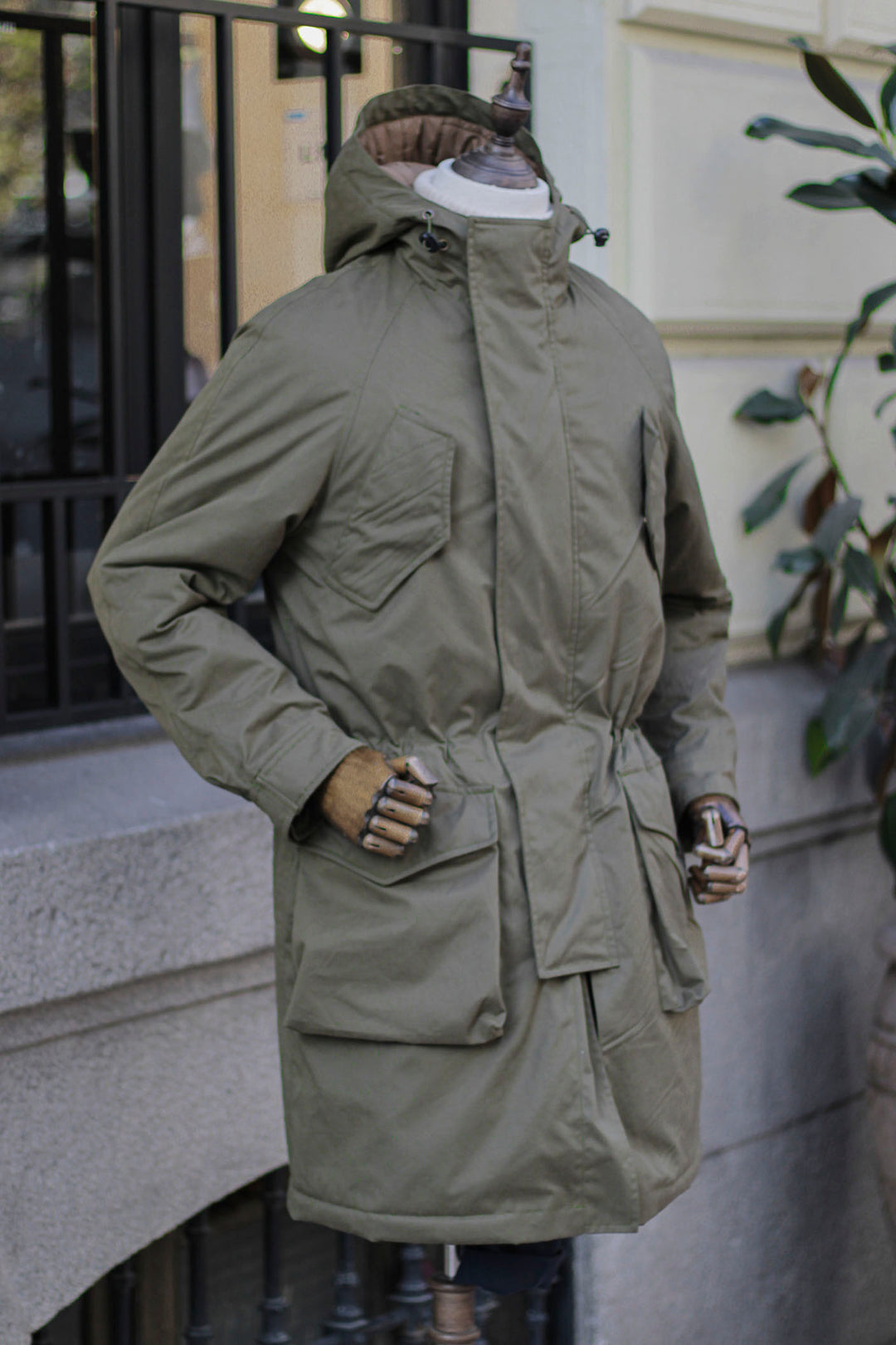 Hunting Green Technical Parka 320gr. Water Resistant