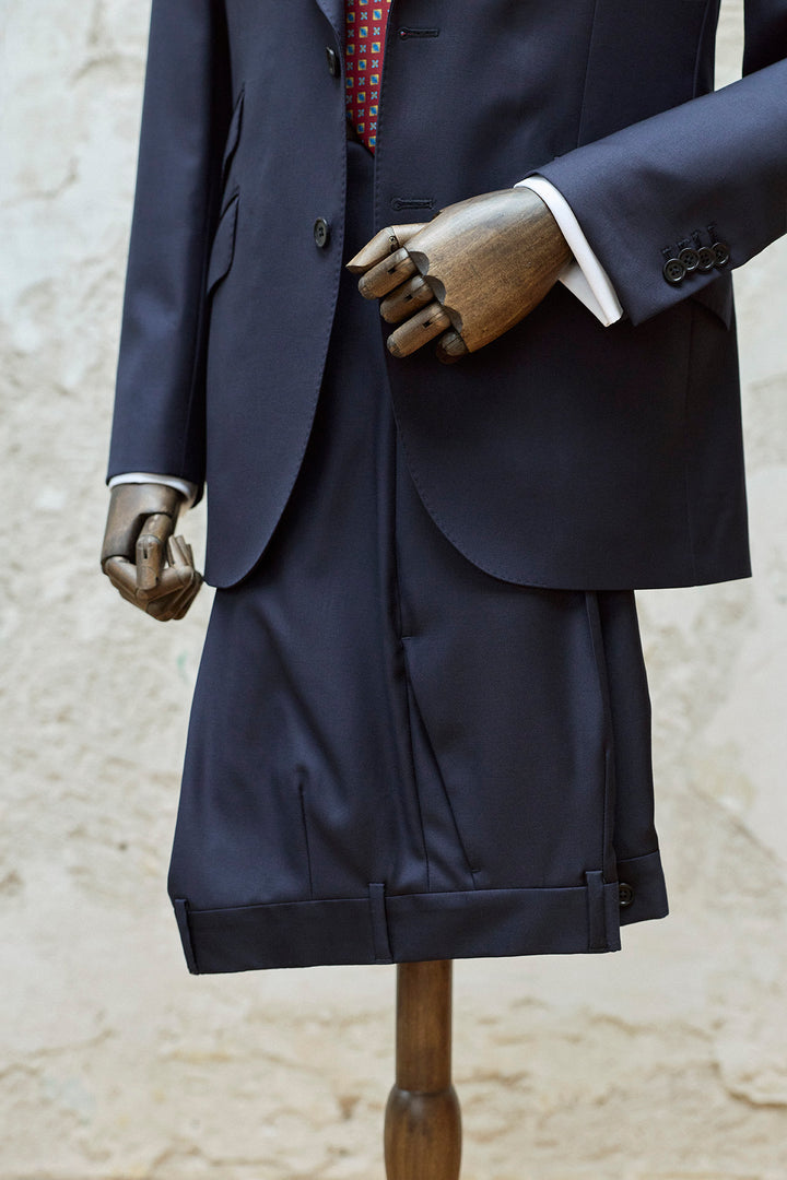 Navy Blue 2-Piece Suit