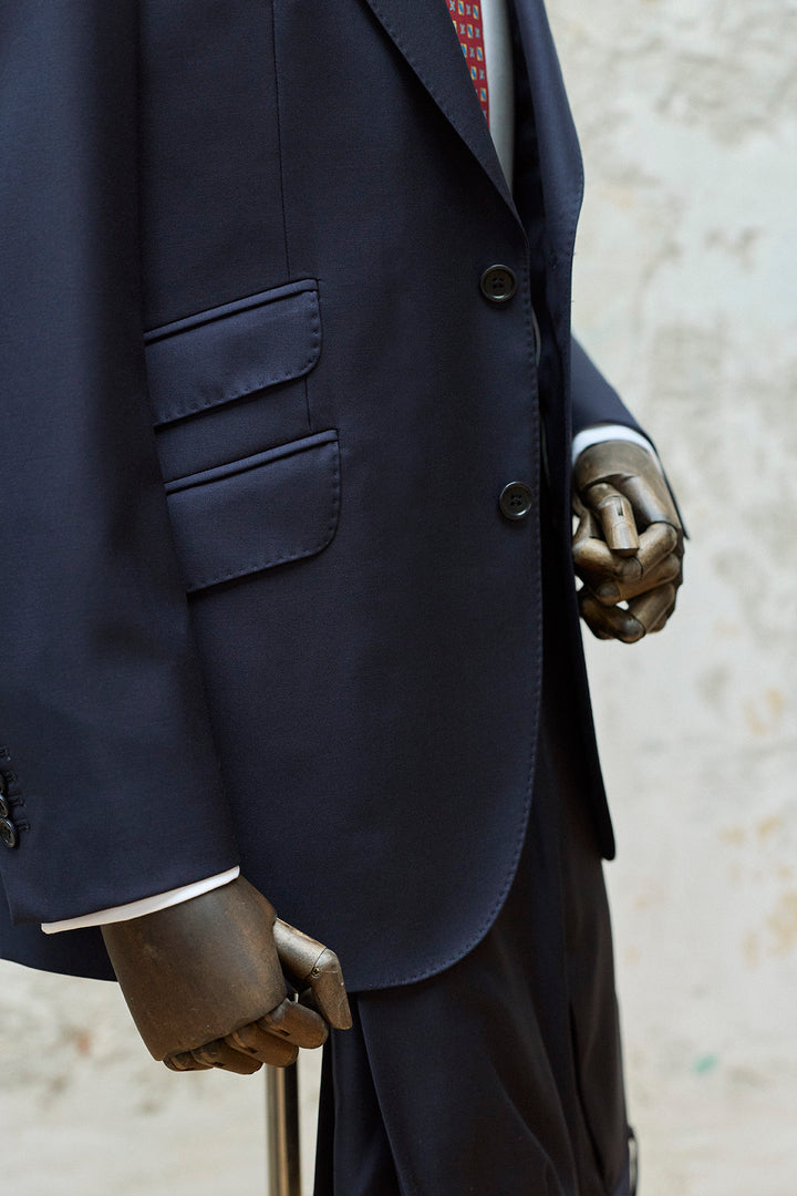 Navy Blue 2-Piece Suit