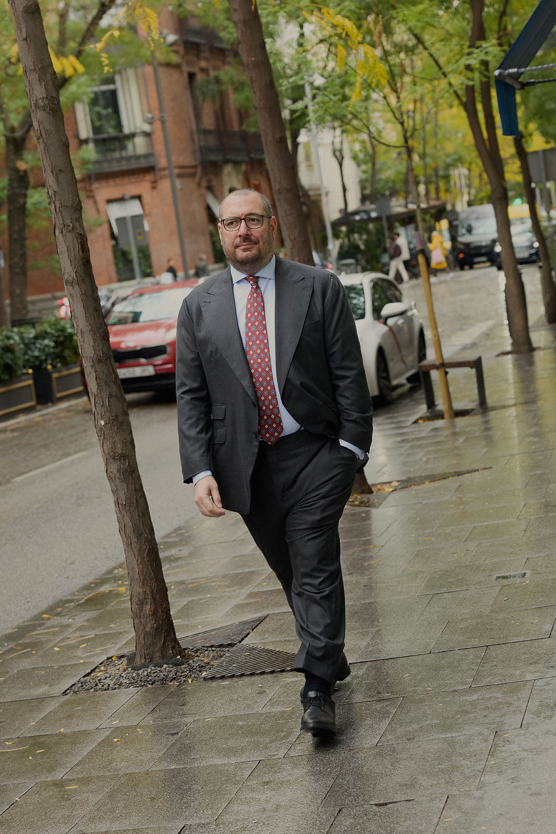 Traje MTM 2 Piezas  Loro Piana Tasmanian Super 170s Gris Plomo