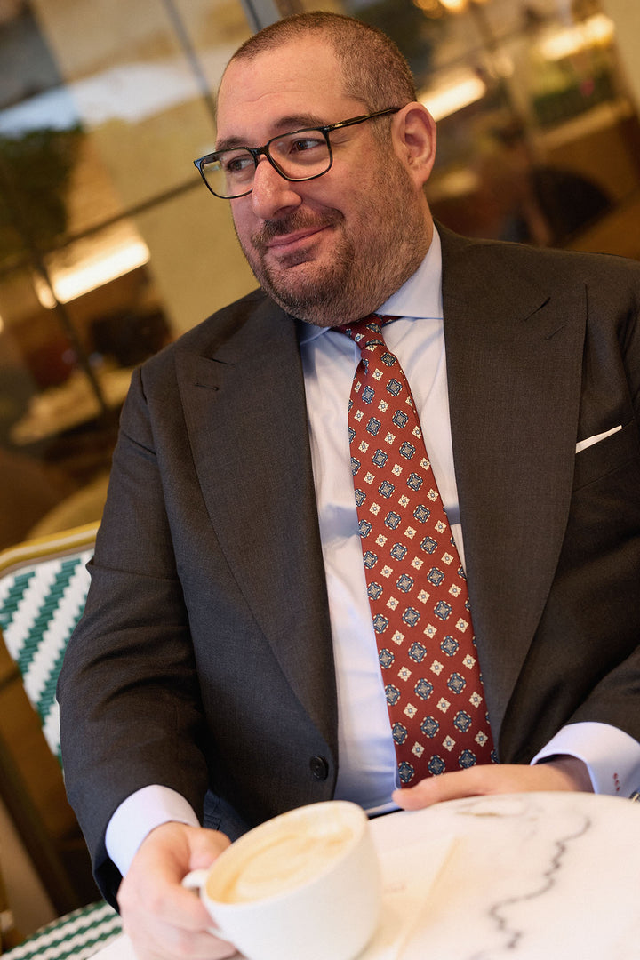 Traje MTM 2 Piezas  Loro Piana Tasmanian Super 170s Gris Plomo