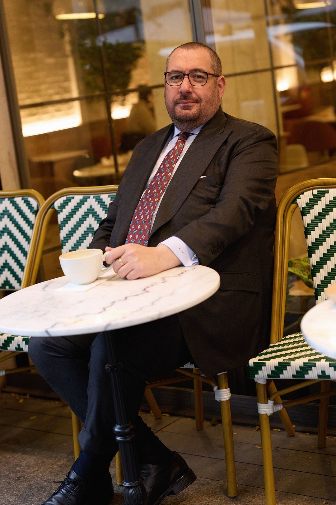 Traje MTM 2 Piezas  Loro Piana Tasmanian Super 170s Gris Plomo