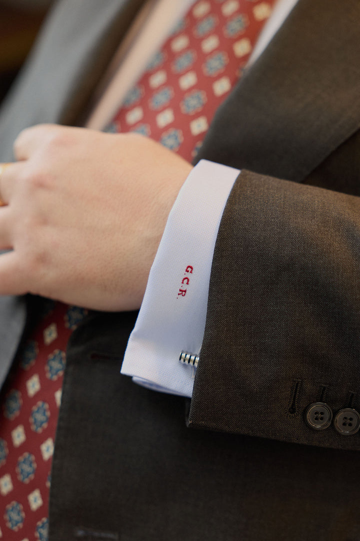 Traje MTM 2 Piezas  Loro Piana Tasmanian Super 170s Gris Plomo