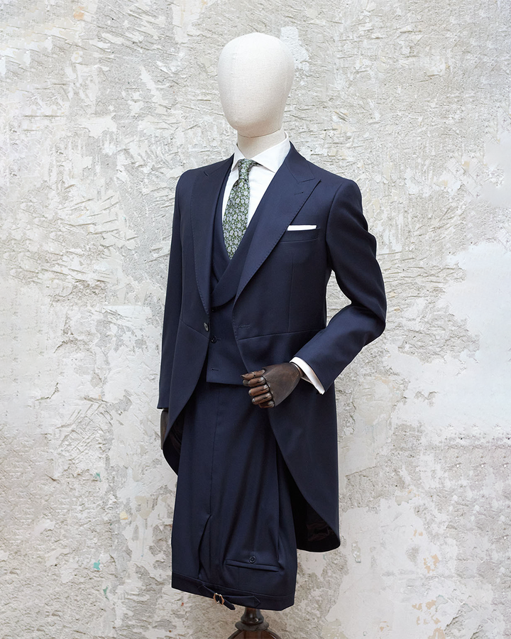 Vitale 3-Piece Navy Blue RTW Jacket