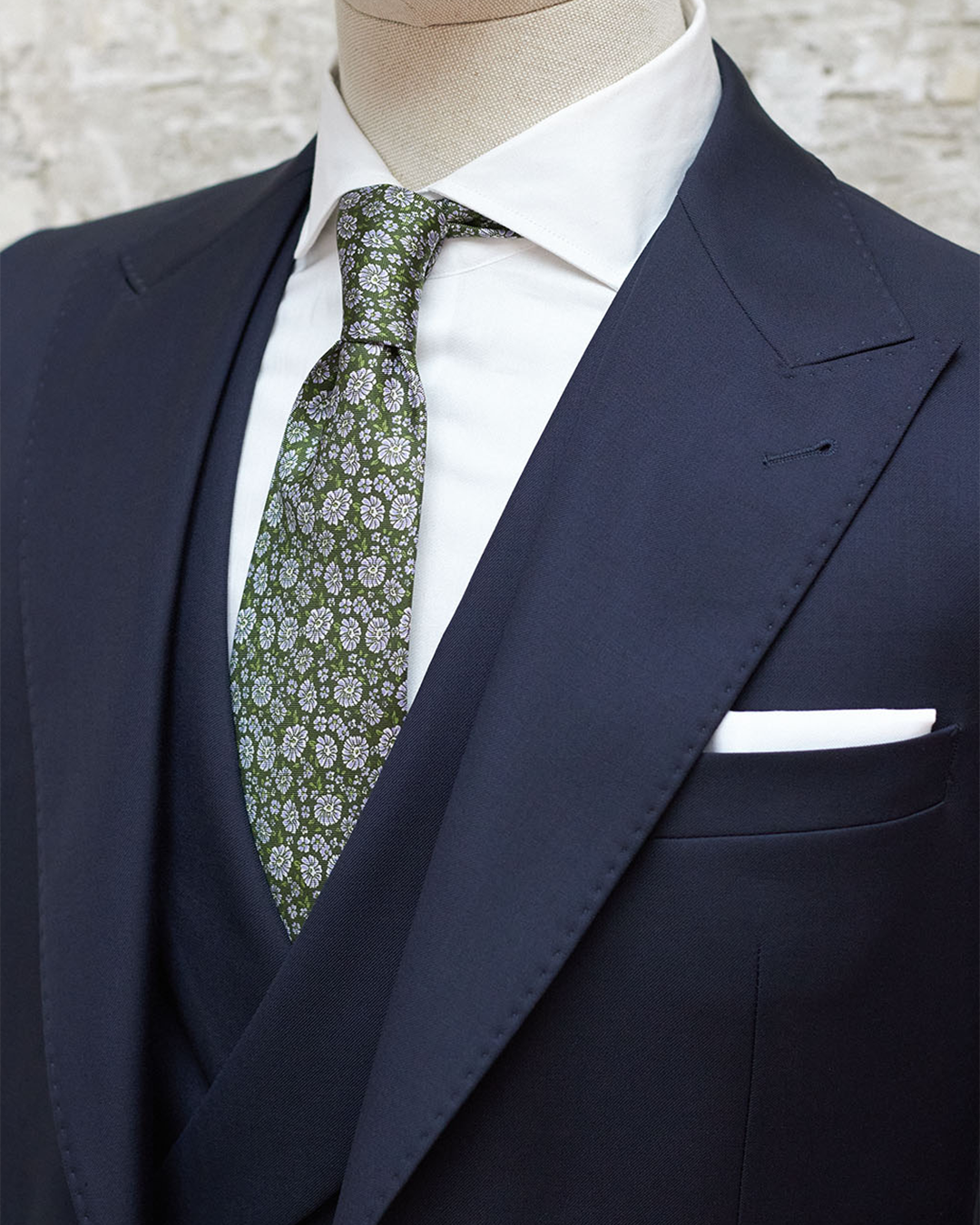 Vitale 3-Piece Navy Blue RTW Jacket