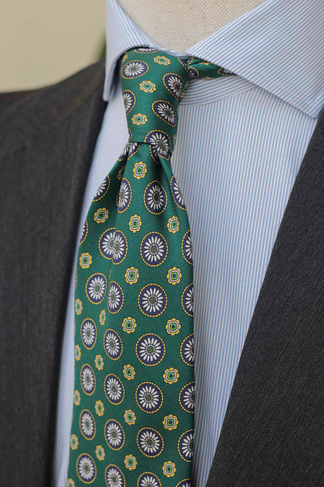 Tie Camisa Verde Con Corbata Ropa Camisa Azul Y Corbata Verde