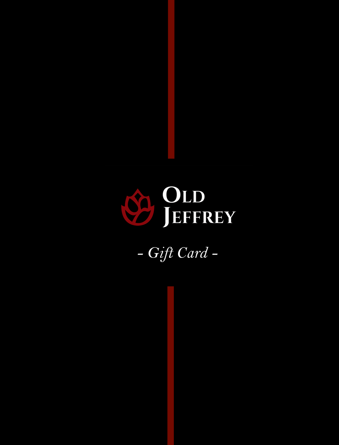 Old Jeffrey gift card